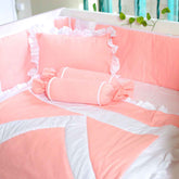 Serene Pink - Crib Bedding Set
